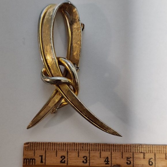 Modernist Marcel Boucher Tie Knot Brooch - Picture 5 of 16